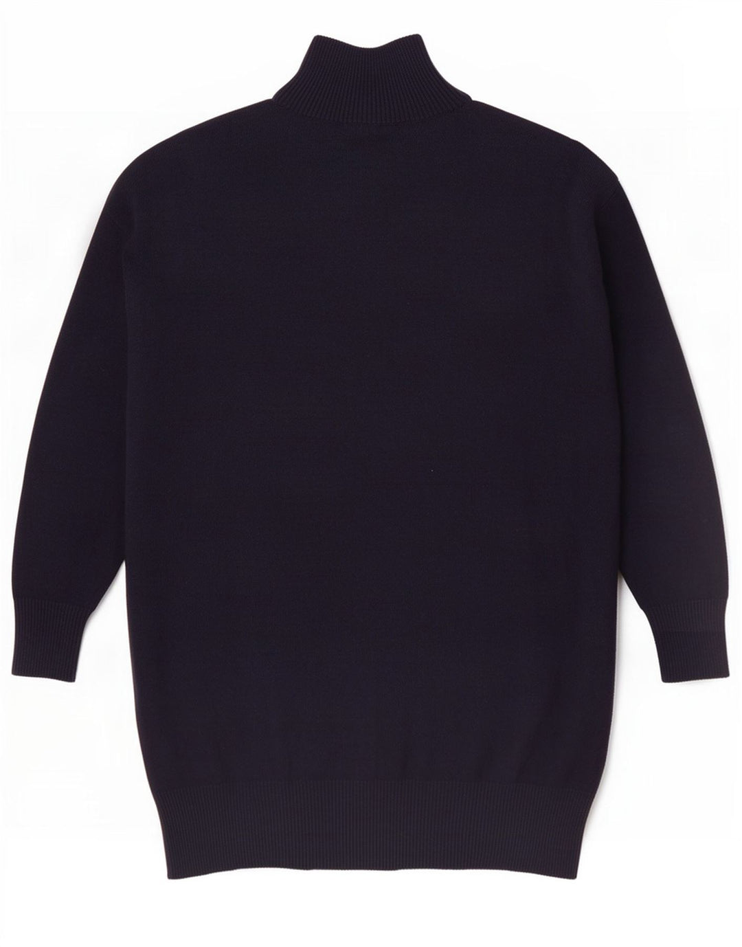 Marks & Spencer Womens Oversized Jumper Dress UK 14 Medium Navy Blue