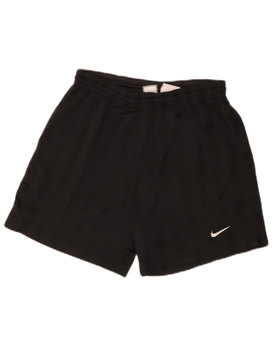 Nike Mens Sport Shorts Medium Black Pinstripe Polyester