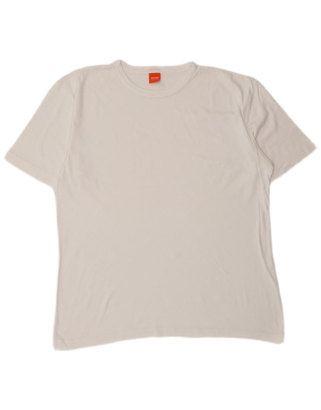 HUGO BOSS Mens T-Shirt Top XL White Cotton
