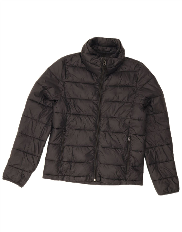 Abercrombie & Fitch Womens Padded Jacket UK 2 2XS Black Polyester