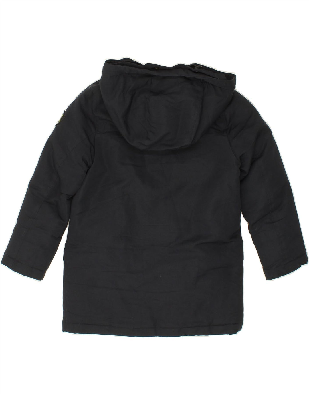 REFRIGIWEAR Boys Hooded Windbreaker Jacket 5-6 Years Navy Blue Polyester Vintage Refrigiwear and Second-Hand Refrigiwear from Messina Hembry 