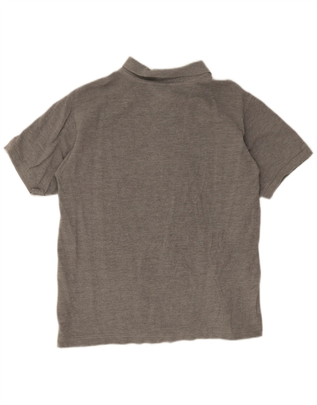 Kappa Mens Polo Shirt Small Grey Flecked Cotton