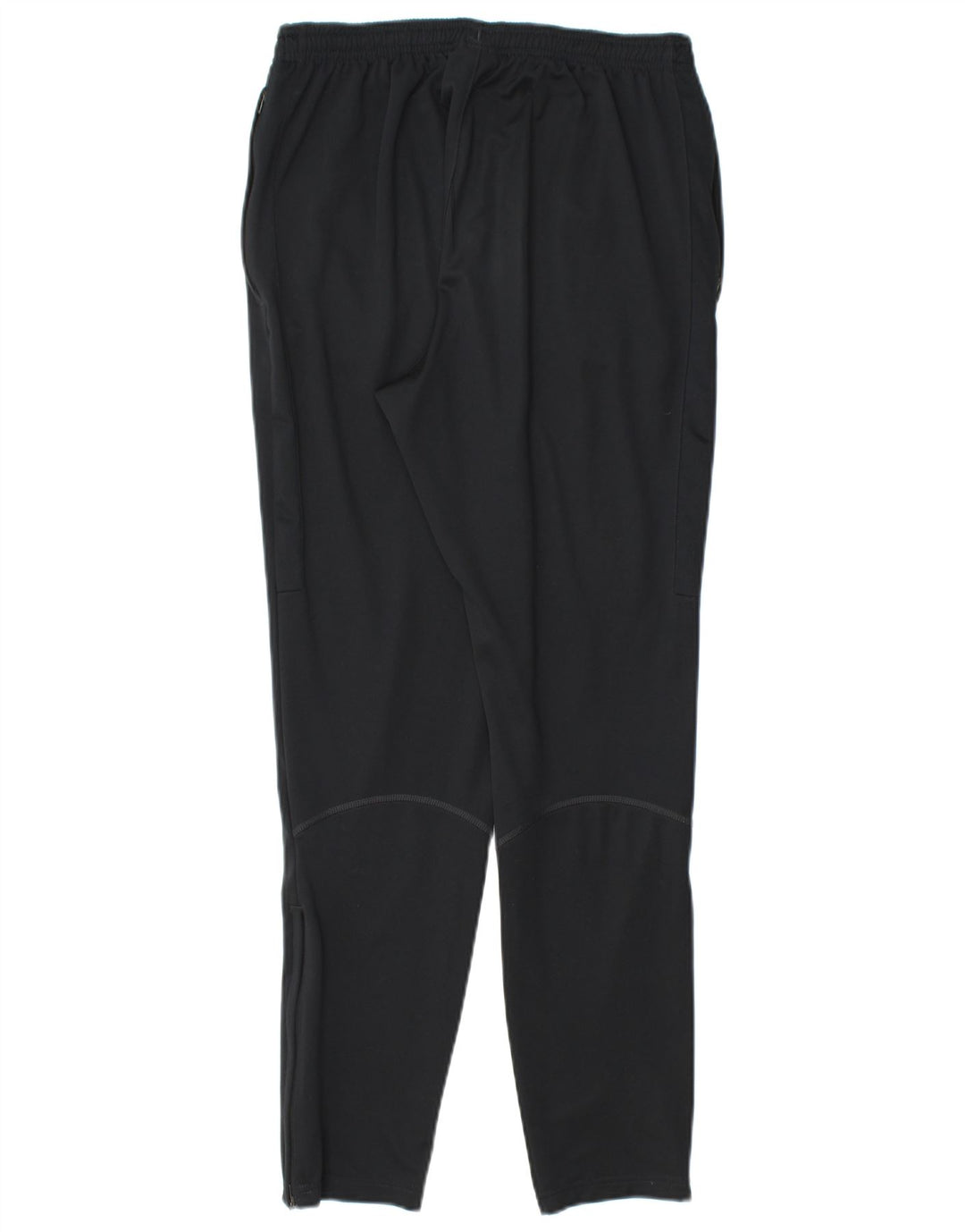 NIKE Mens Dri Fit Tracksuit Trousers Small  Black Polyester