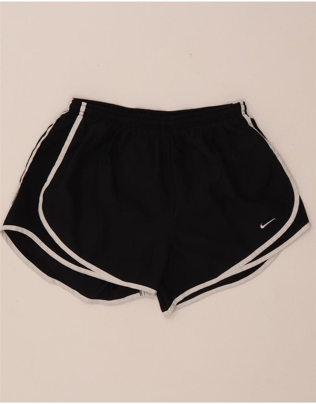 NIKE Womens Dri Fit Sport Shorts UK 14 Large Black