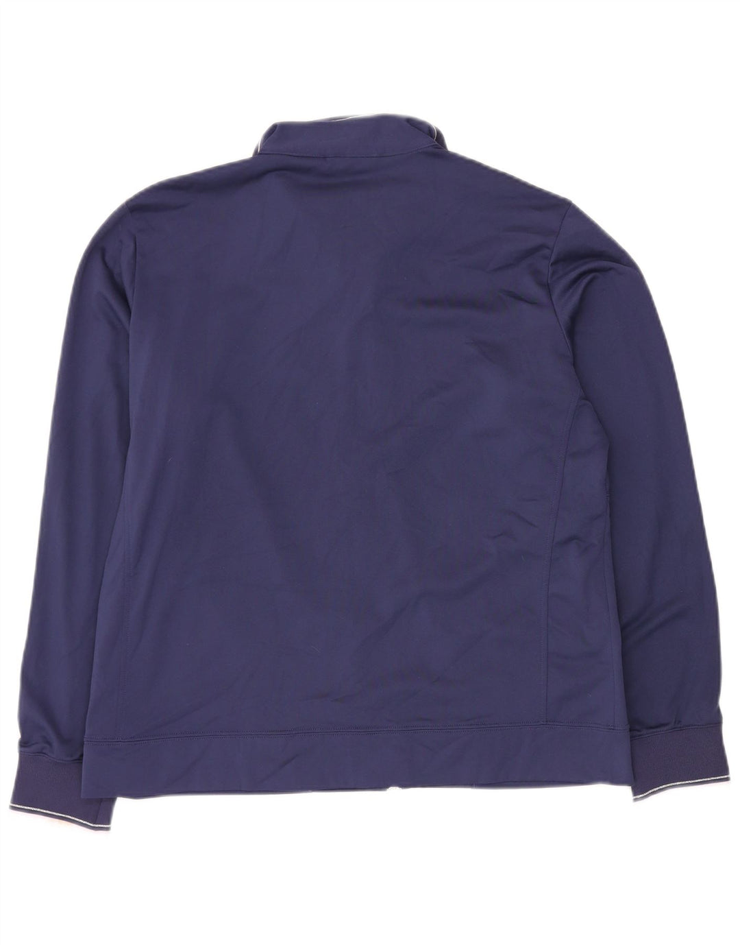 CHAMPION Womens Easy Fit Tracksuit Top Jacket UK 18 XL Navy Blue Polyester