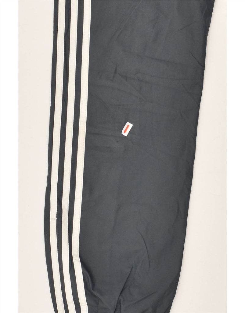 ADIDAS Boys Tracksuit Trousers Joggers 11-12 Years Grey Polyester | Vintage Adidas | Thrift | Second-Hand Adidas | Used Clothing | Messina Hembry 