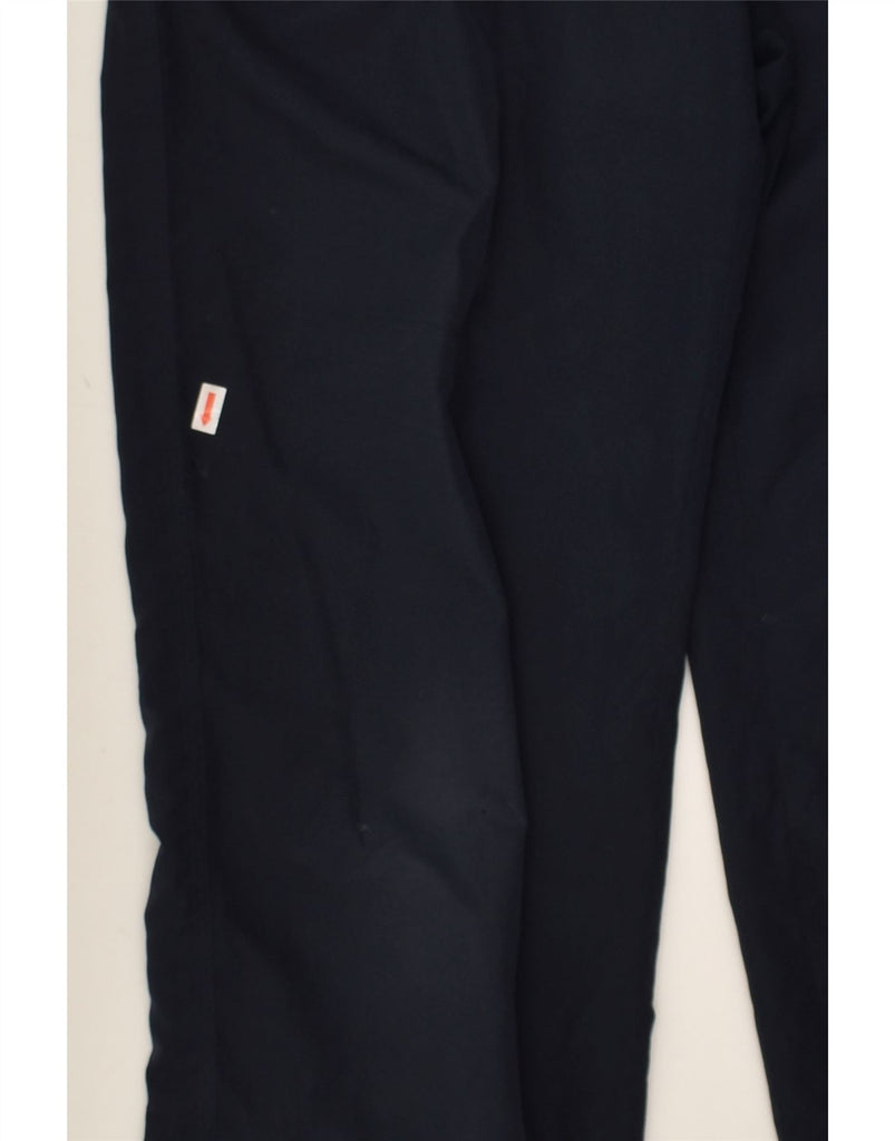 REEBOK Womens Tracksuit Trousers UK 12 Medium Navy Blue | Vintage Reebok | Thrift | Second-Hand Reebok | Used Clothing | Messina Hembry 