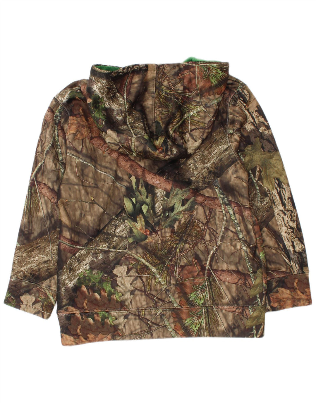 John Deere Boys Graphic Hoodie Jumper 4-5 Years Khaki Camouflage Polyester