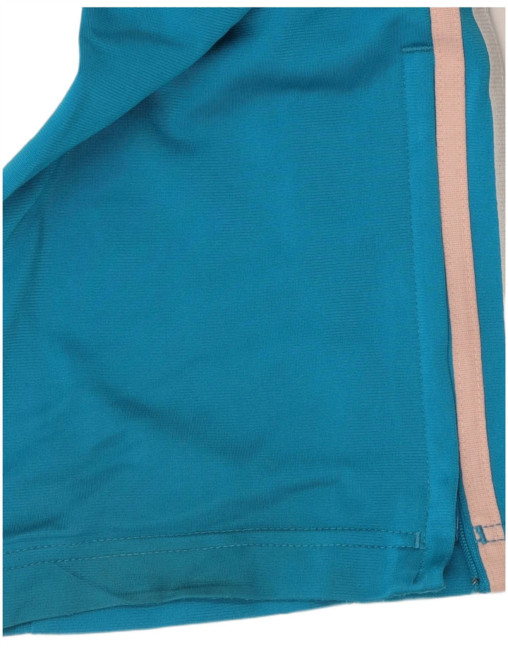 Adidas Womens Tracksuit Trousers UK 10 Small Blue Polyester