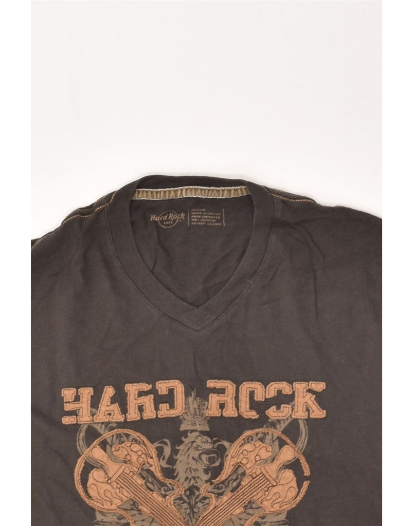 HARD ROCK CAFE Mens Munich T-Shirt Top Medium Brown Cotton | Vintage Hard Rock Cafe | Thrift | Second-Hand Hard Rock Cafe | Used Clothing | Messina Hembry 