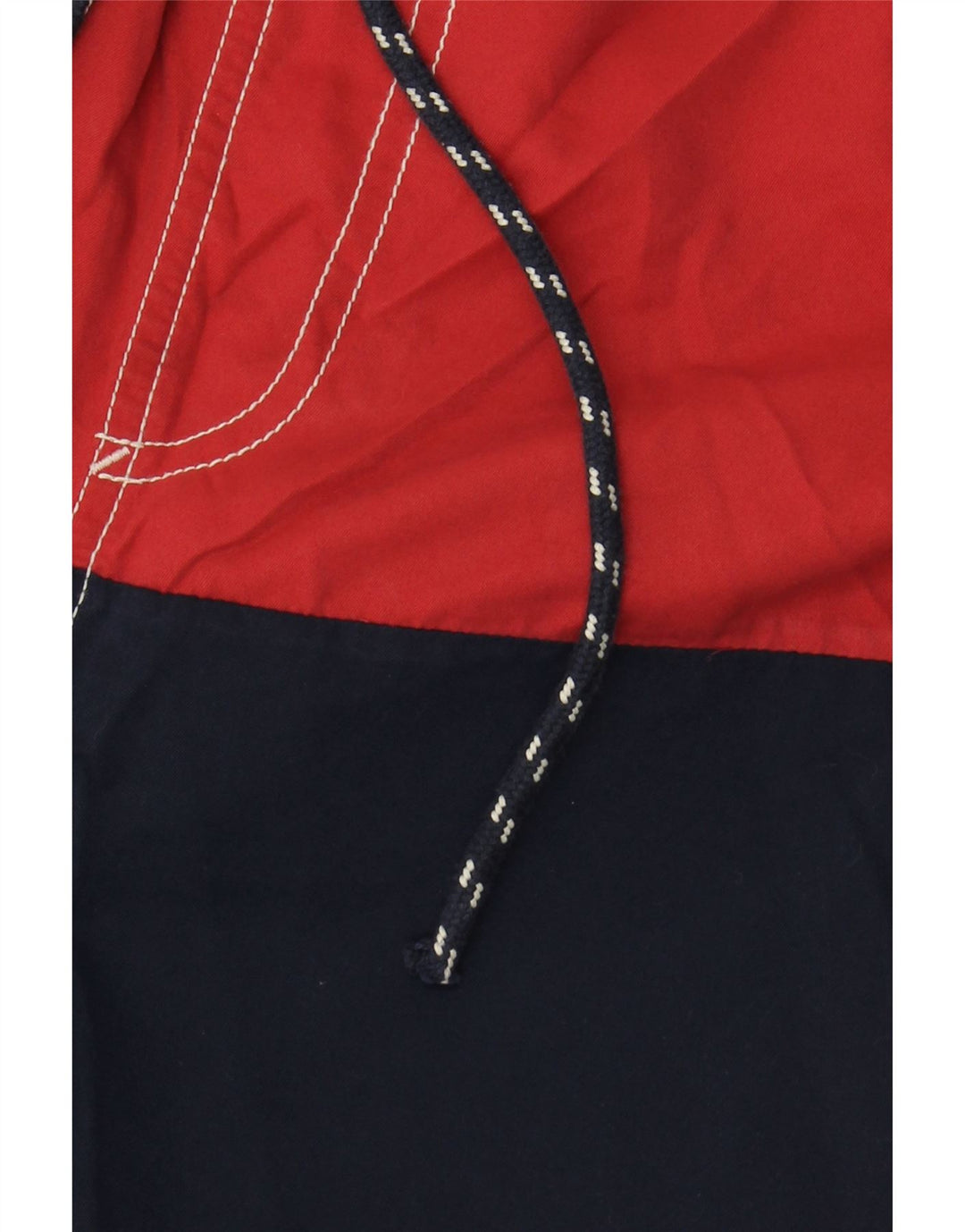 WEIRD FISH Mens Graphic Swimming Shorts XL  Navy Blue Colourblock