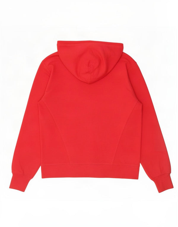 Champion Womens Heritage Classics Zip Hoodie Sweater UK 16 Large Pink