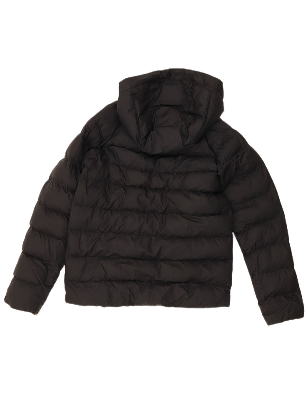 Nike Boys Hooded Padded Jacket 12-13 Years Large  Black Polyester