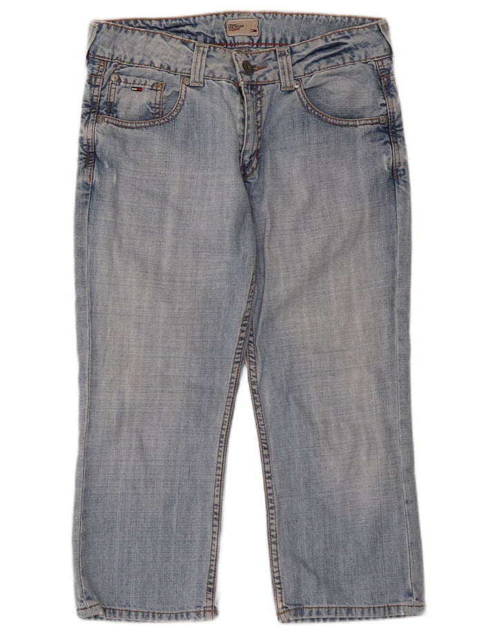 Tommy Hilfiger Womens Capri Jeans W30 L21 Blue Cotton