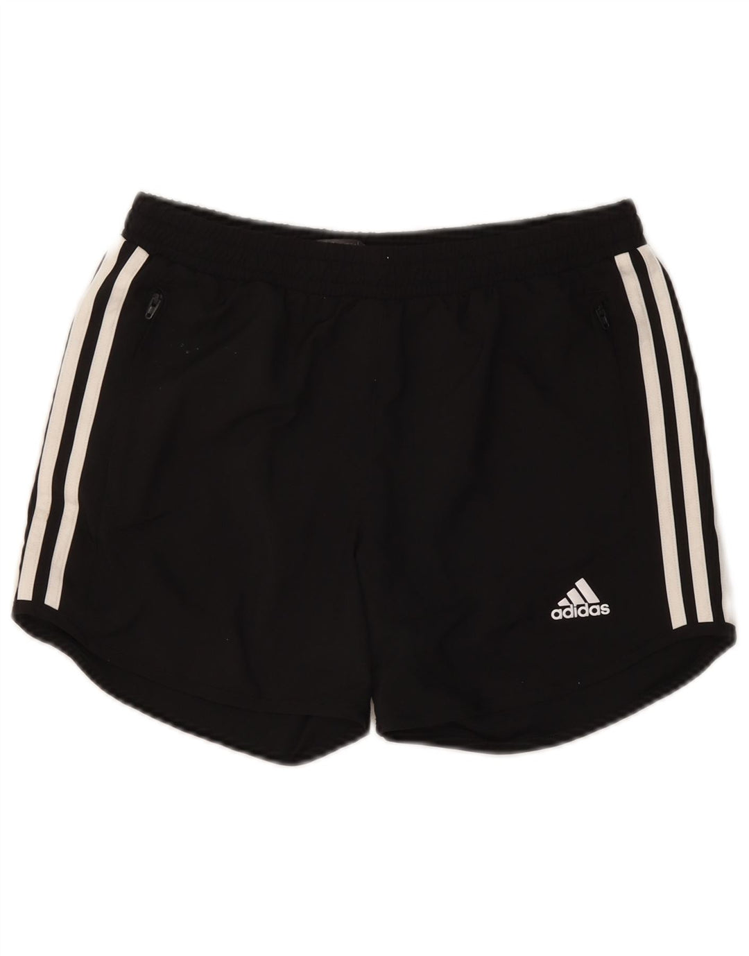 ADIDAS Girls Aeroready Sport Shorts 14-15 Years Black Polyester
