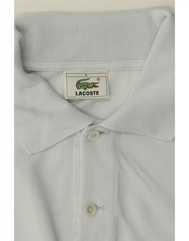 LACOSTE Mens Polo Shirt Size 4 Medium Blue Cotton Vintage Lacoste and Second-Hand Lacoste from Messina Hembry 