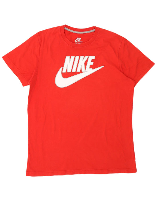 Nike Mens Slim Fit Graphic T-Shirt Top XL Red