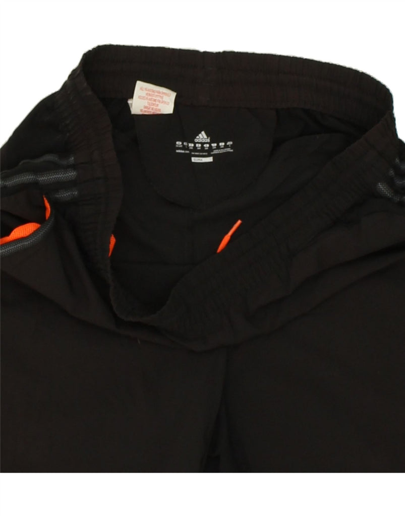 ADIDAS Boys Clima 365 Sport Shorts 13-14 Years Black Polyester Vintage Adidas and Second-Hand Adidas from Messina Hembry 