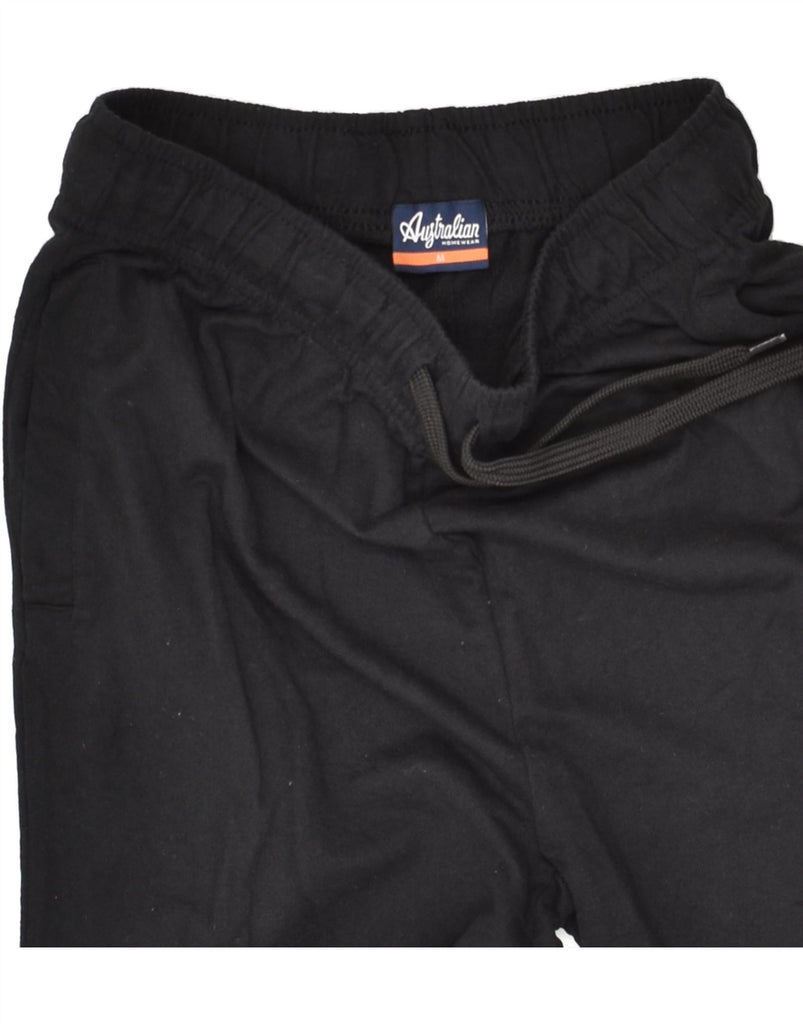 AUSTRALIAN L'ALPINA Boys Sport Shorts 11-12 Years Medium  Black Cotton | Vintage AUSTRALIAN L'ALPINA | Thrift | Second-Hand AUSTRALIAN L'ALPINA | Used Clothing | Messina Hembry 