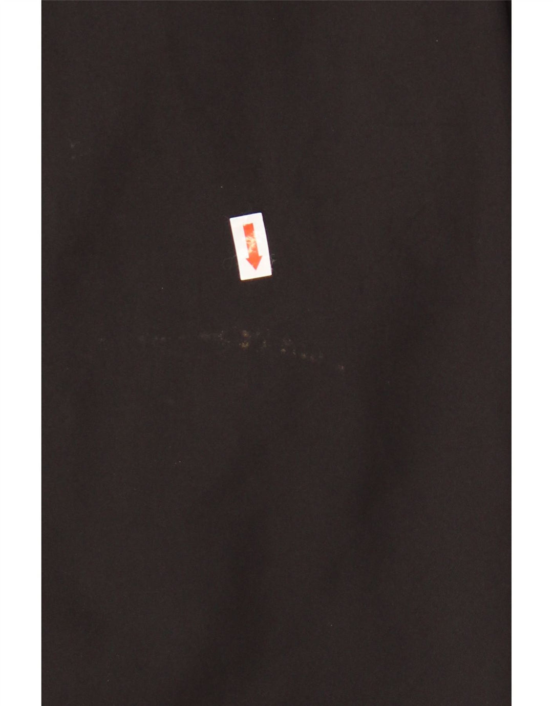 IZOD Mens Straight Chino Trousers W36 L30 Black Polyester