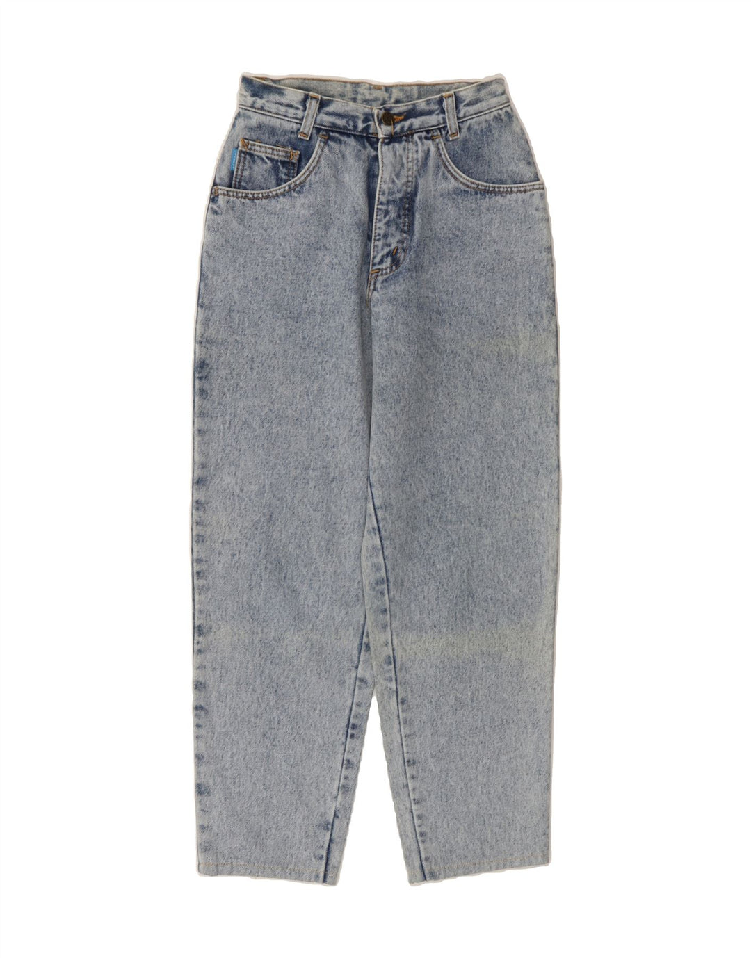 CARRERA Womens Tapered Jeans W27 L27 Blue Cotton Vintage Carrera and Second-Hand Carrera from Messina Hembry 
