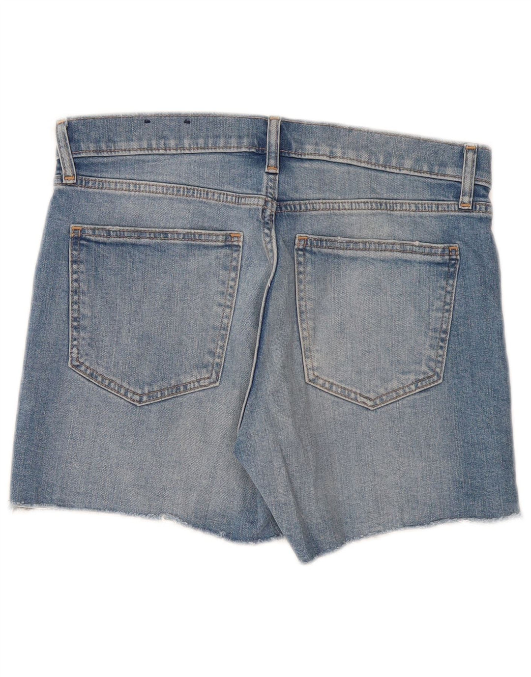 Gap Womens Mid Rise Denim Shorts W26 Small Blue Cotton