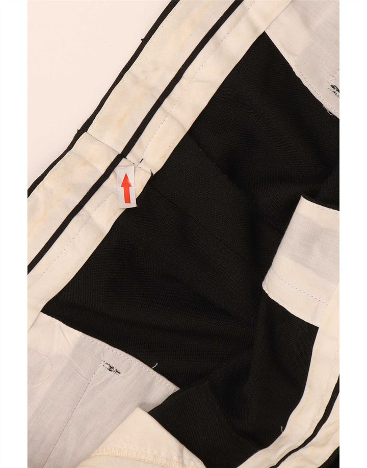 Farah Mens Straight Suit Trousers W42 L30 Black