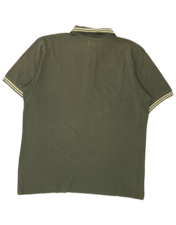 Kappa Mens Polo Shirt Large Khaki