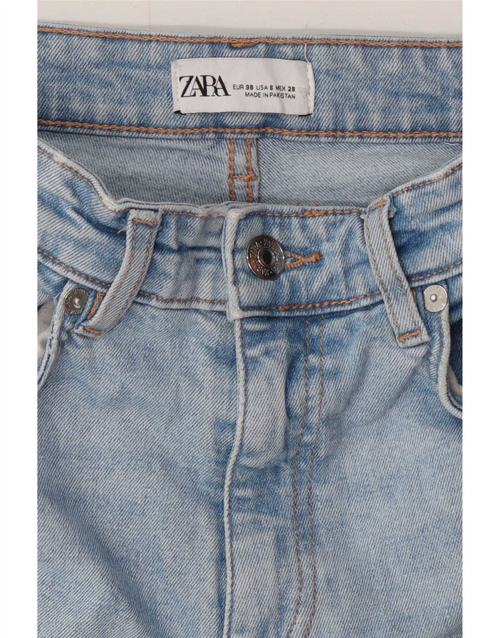 Zara Womens Bootcut Jeans EU 38 Small W28 L25 Blue