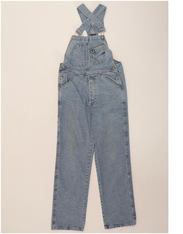Gas Mens Cargo Dungarees Jeans Medium W34 L31 Blue Cotton