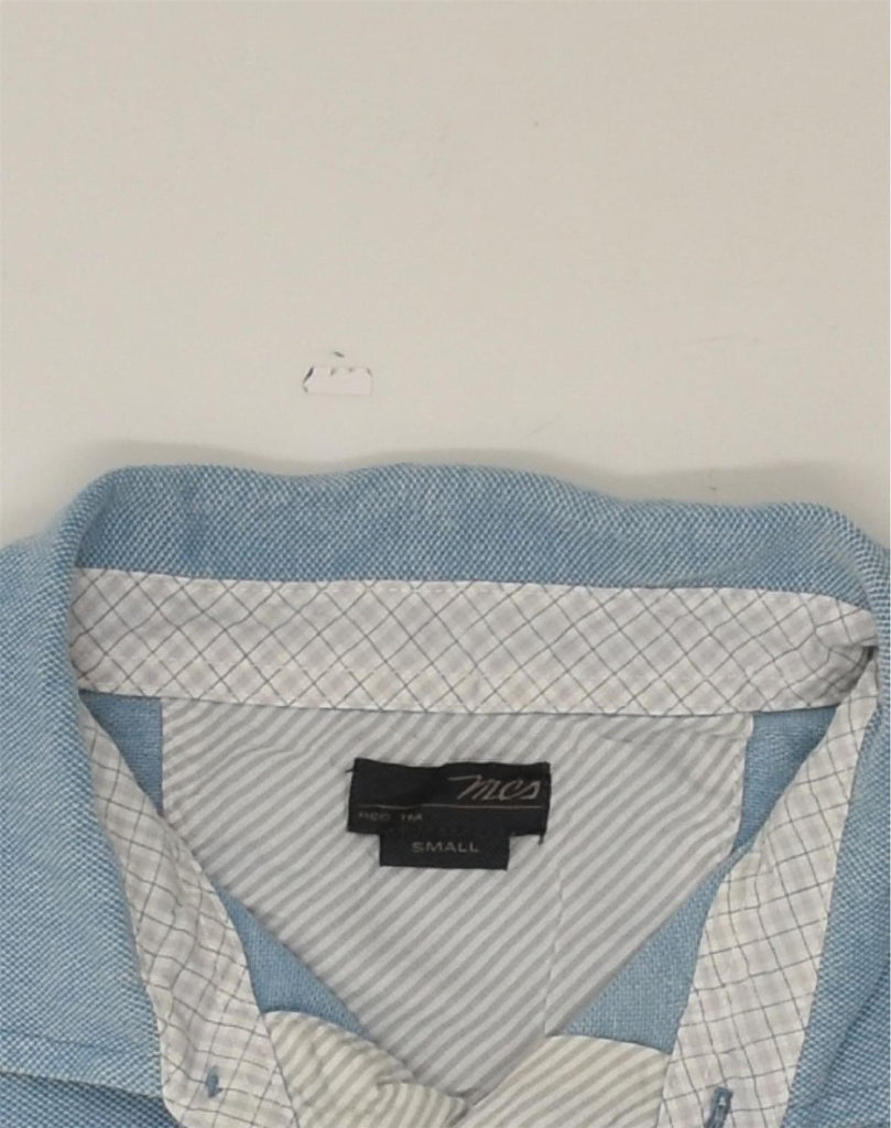 MARLBORO CLASSICS Mens Polo Shirt Small Blue Cotton | Vintage Marlboro Classics | Thrift | Second-Hand Marlboro Classics | Used Clothing | Messina Hembry 