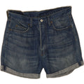 LEVI'S Womens Denim Shorts W32 Large  Blue Vintage Levi's and Second-Hand Levi's from Messina Hembry 