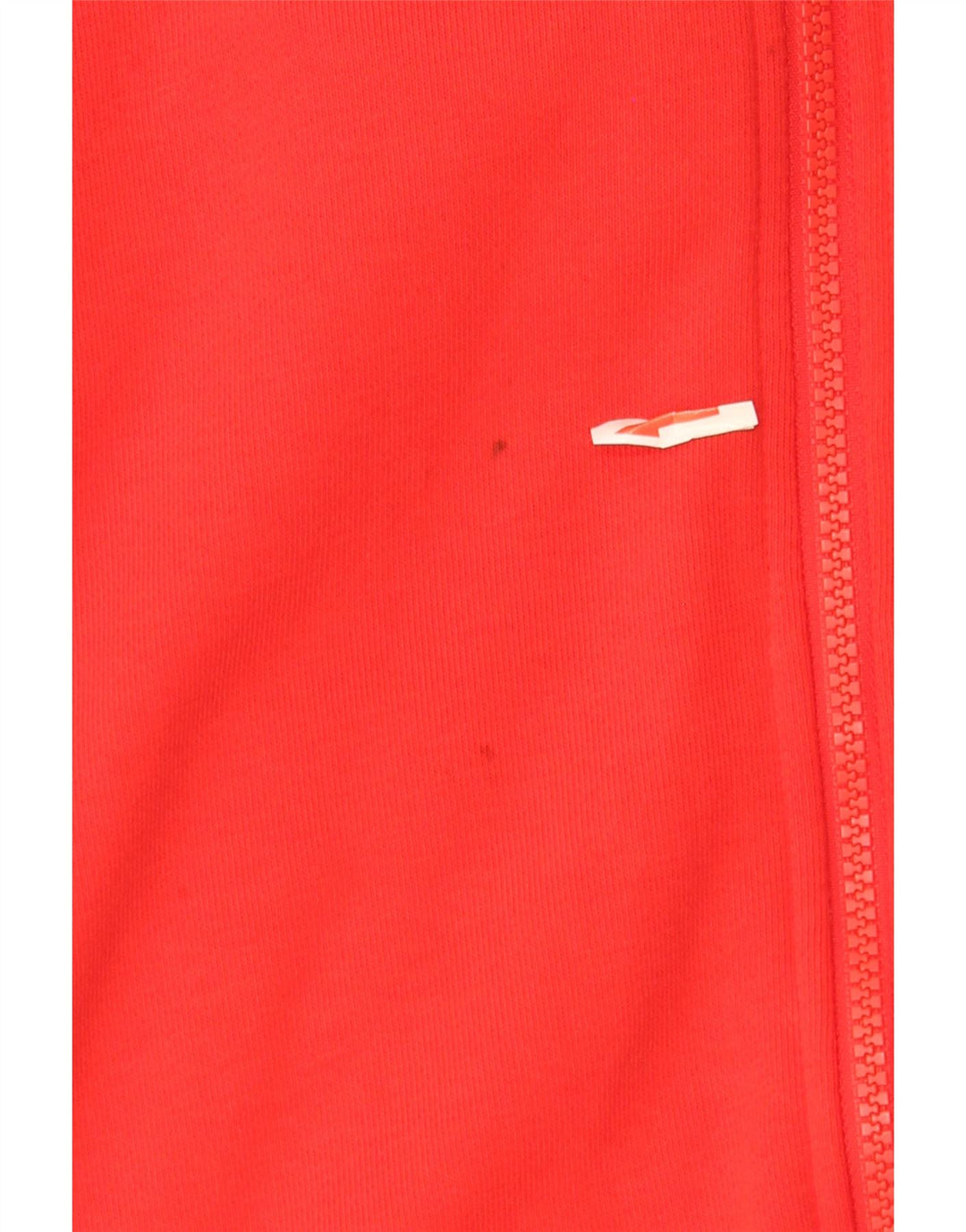 Adidas Mens Graphic Zip Hoodie Sweater Small Red Cotton