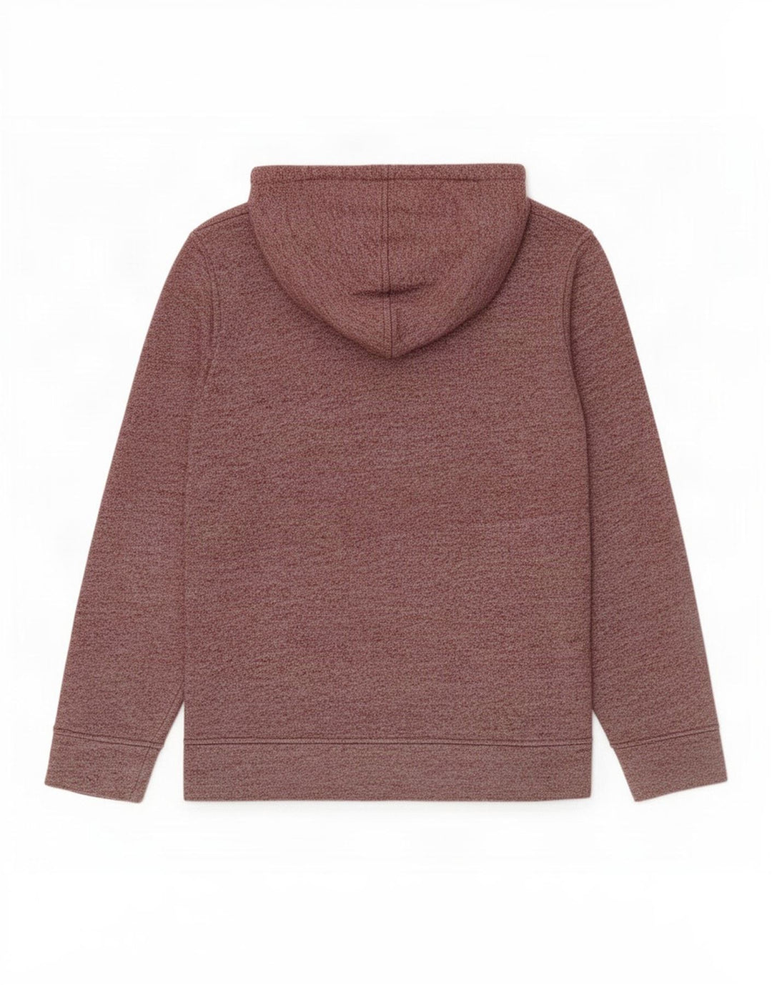 Jack & Jones Mens Graphic Hoodie Jumper Medium Burgundy Flecked Polyester