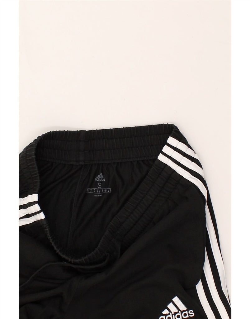 ADIDAS Mens Tracksuit Trousers Small Black Cotton | Vintage Adidas | Thrift | Second-Hand Adidas | Used Clothing | Messina Hembry 