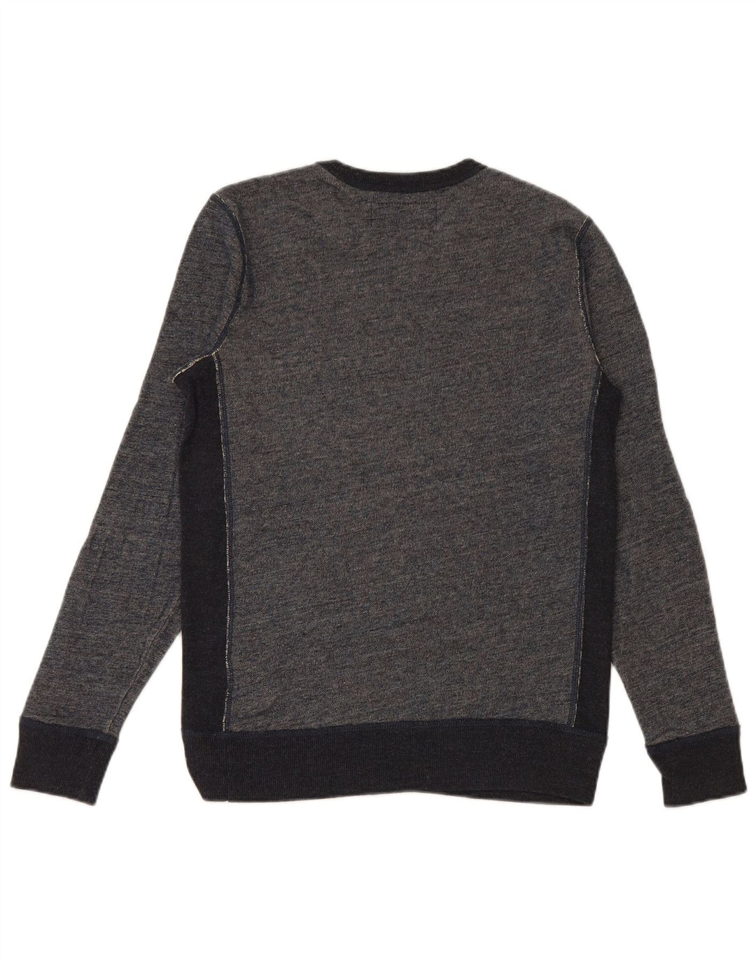 RALPH LAUREN Mens Graphic Sweatshirt Jumper Small Navy Blue Cotton