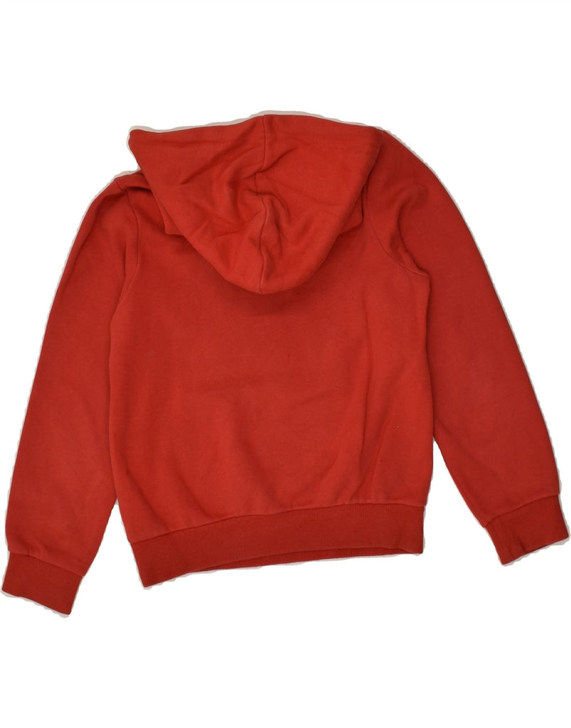 TIMBERLAND Boys Graphic Hoodie Jumper 7-8 Years Red Cotton | Vintage Timberland | Thrift | Second-Hand Timberland | Used Clothing | Messina Hembry 