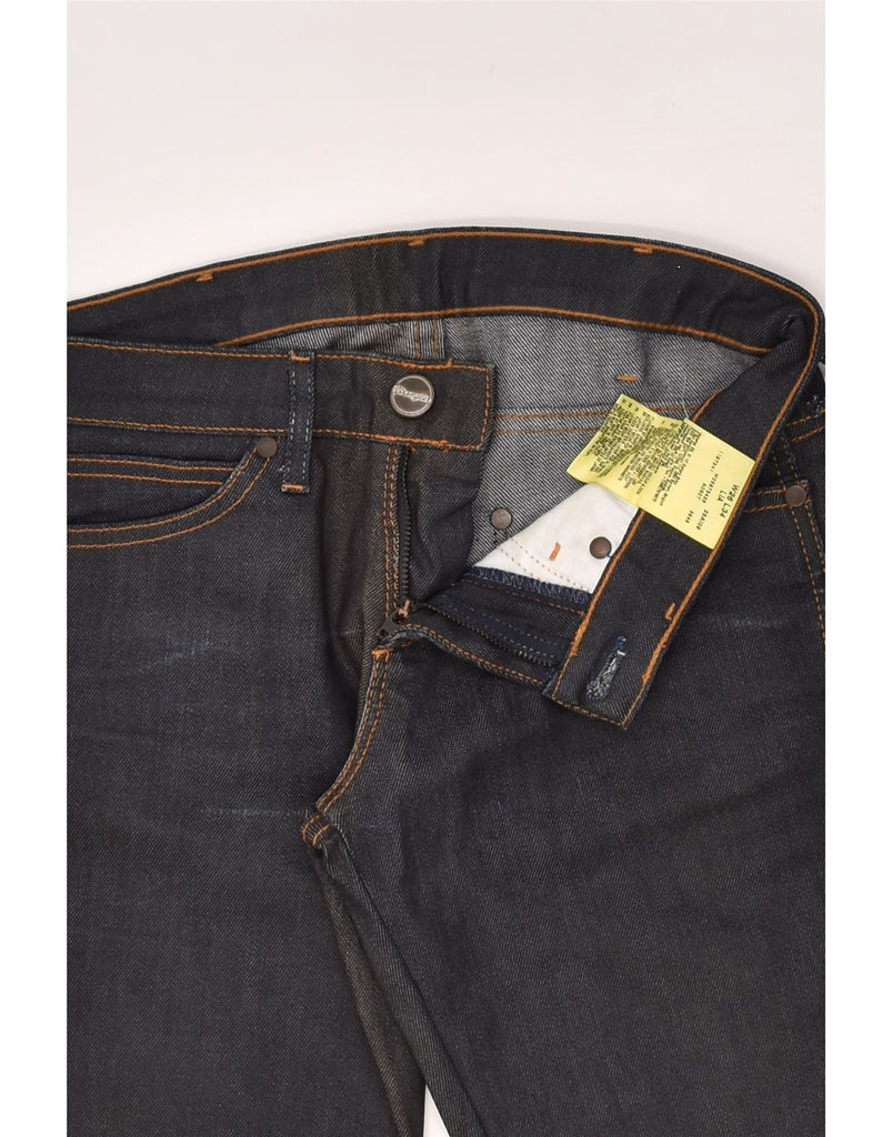 WRANGLER Womens Lia Straight Jeans W26 L34 Black Cotton | Vintage Wrangler | Thrift | Second-Hand Wrangler | Used Clothing | Messina Hembry 