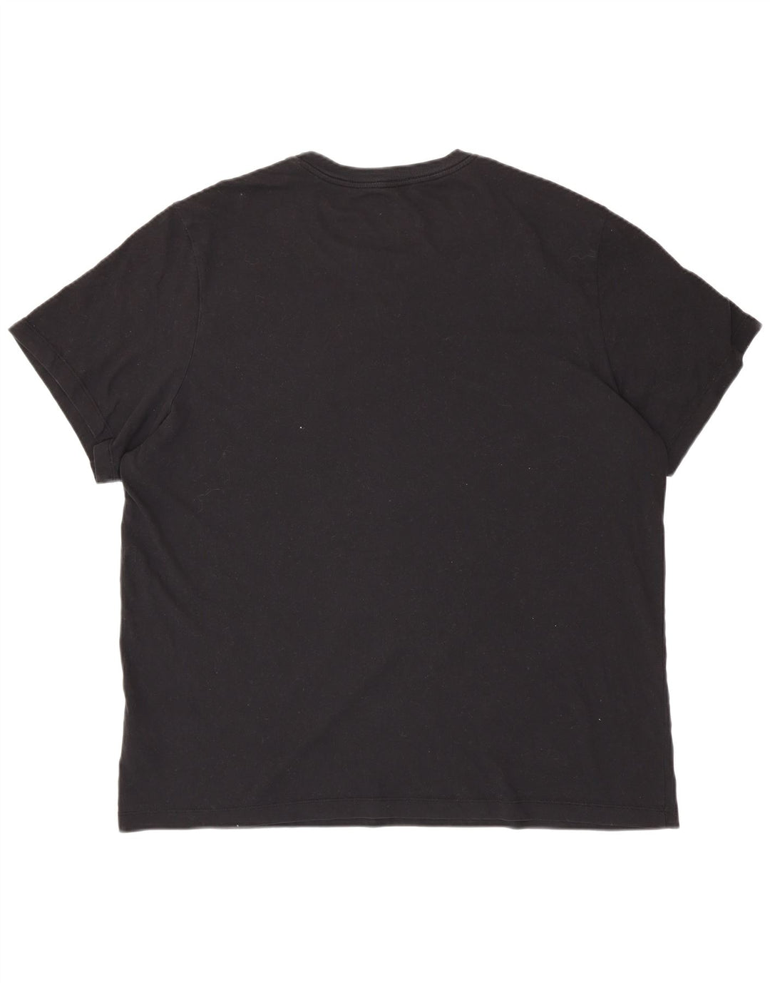 NIKE Mens Dri Fit T-Shirt Top 2XL Black Cotton