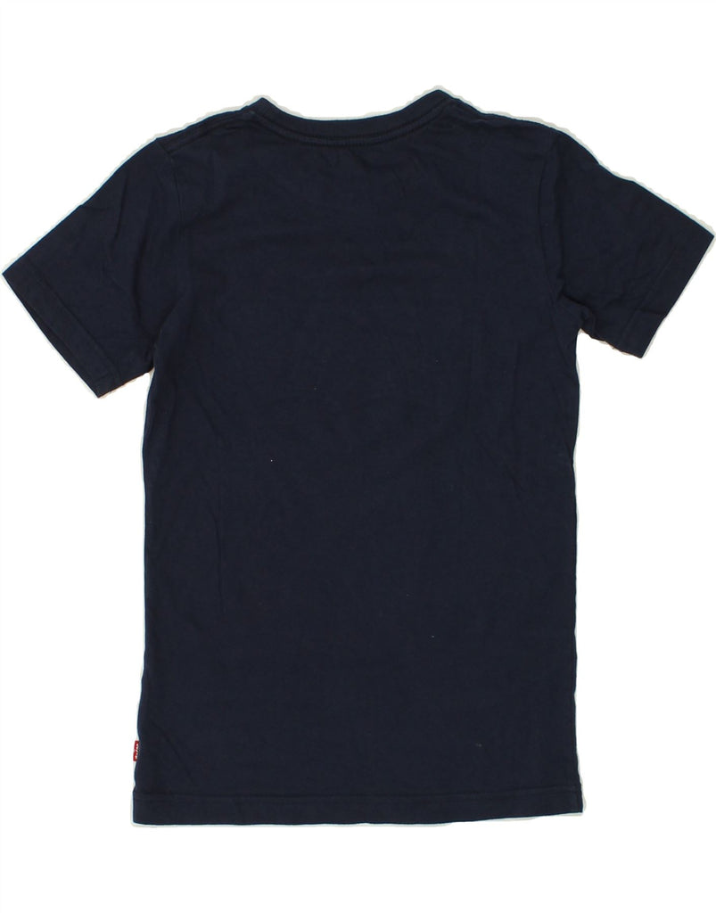 LEVI'S Boys Graphic T-Shirt Top 8-9 Years Small Navy Blue | Vintage Levi's | Thrift | Second-Hand Levi's | Used Clothing | Messina Hembry 