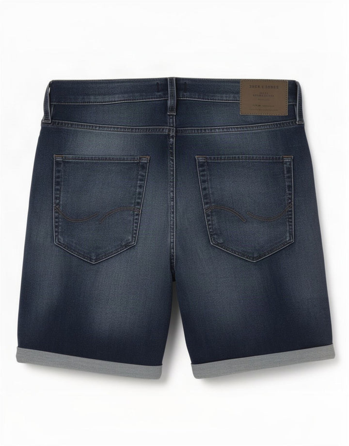 Jack & Jones Mens Denim Shorts Small W32 Blue Cotton