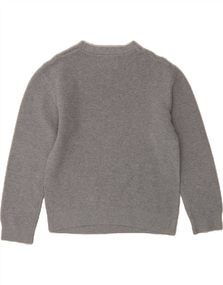 ZARA Boys Crew Neck Jumper Sweater 11-12 Years Grey Cotton Vintage Zara and Second-Hand Zara from Messina Hembry 