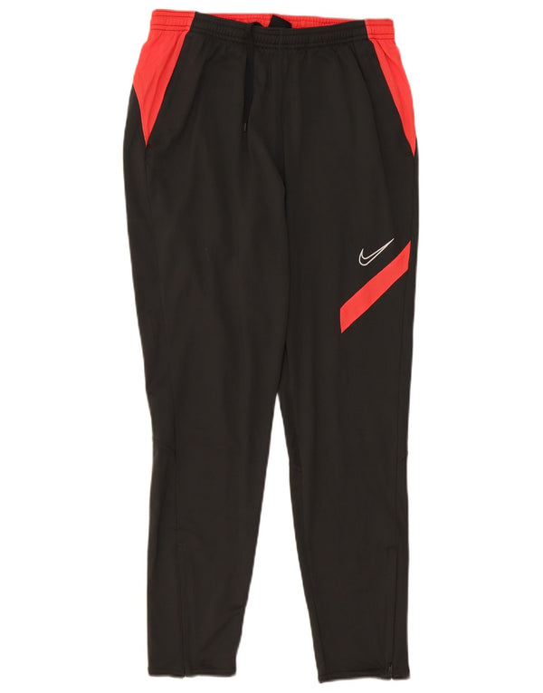 Nike Mens Dri Fit Tracksuit Trousers Medium  Grey Colourblock Polyester