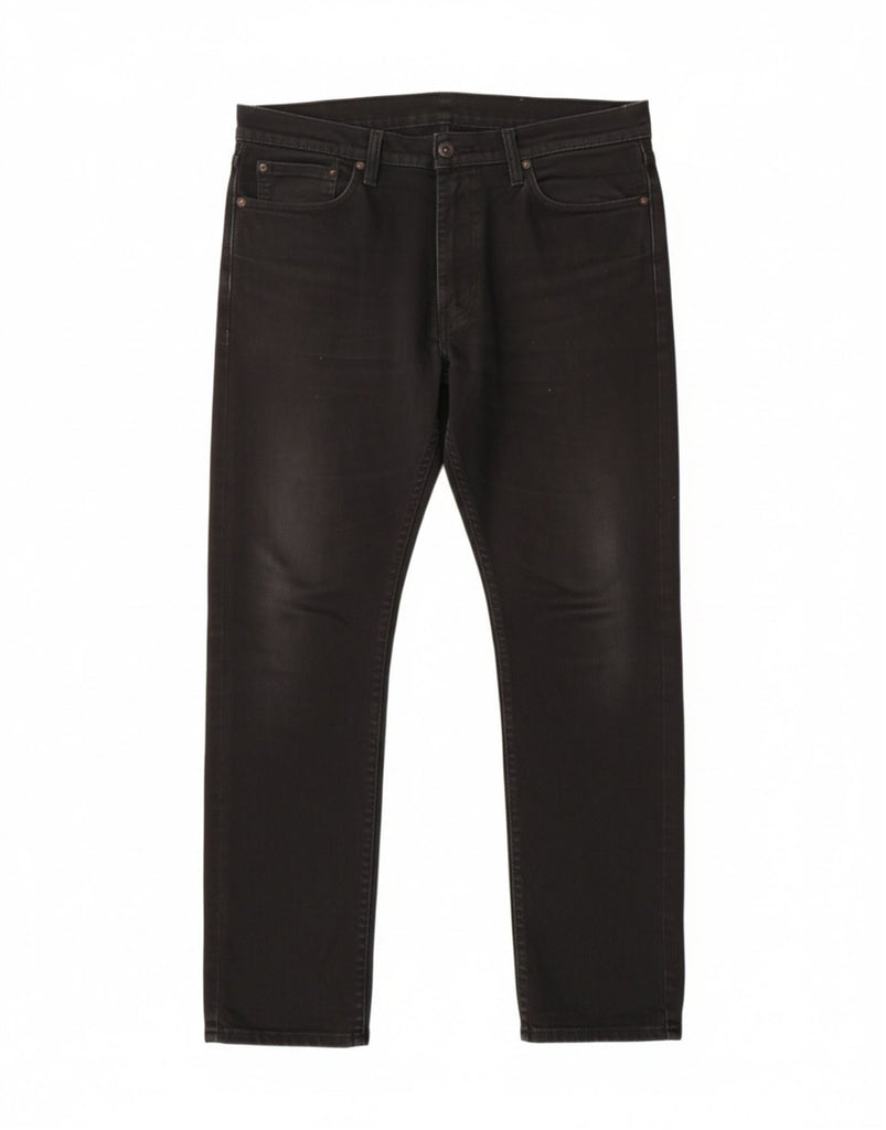 LEVI'S Mens 513 Slim Straight Jeans W36 L30 Black Cotton Vintage Levi's and Second-Hand Levi's from Messina Hembry 