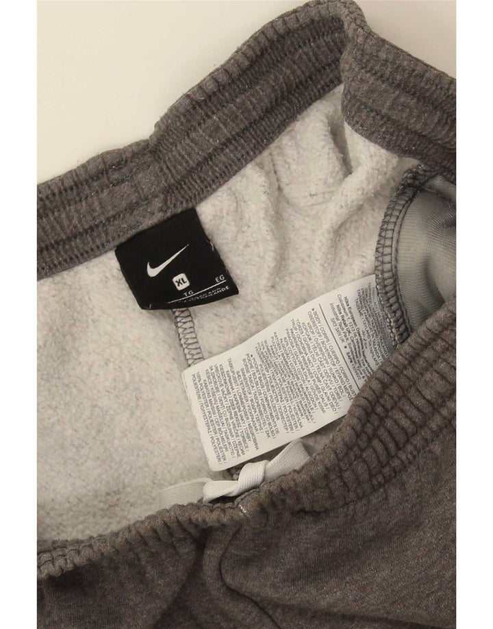 Nike Mens Tracksuit Trousers Joggers XL Grey Cotton