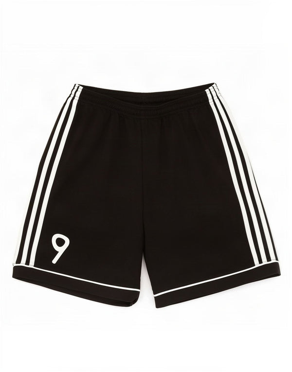 Adidas Mens Climalite Graphic Sport Shorts Medium Black Polyester