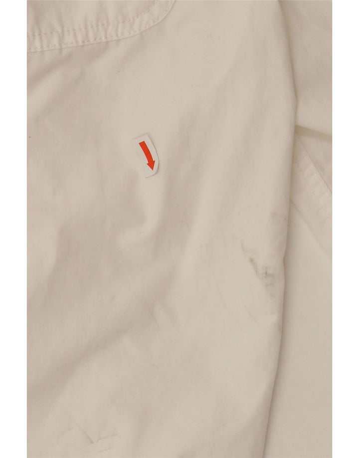 NIKE Womens Casual Shorts UK 10 Small W30  White Polyester Vintage Nike and Second-Hand Nike from Messina Hembry 