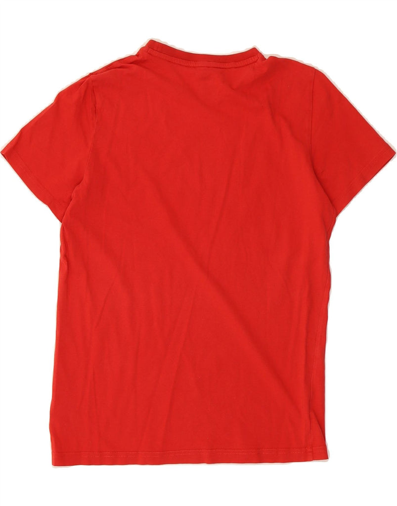PUMA Boys Graphic T-Shirt Top 13-14 Years Red Cotton Vintage Puma and Second-Hand Puma from Messina Hembry 