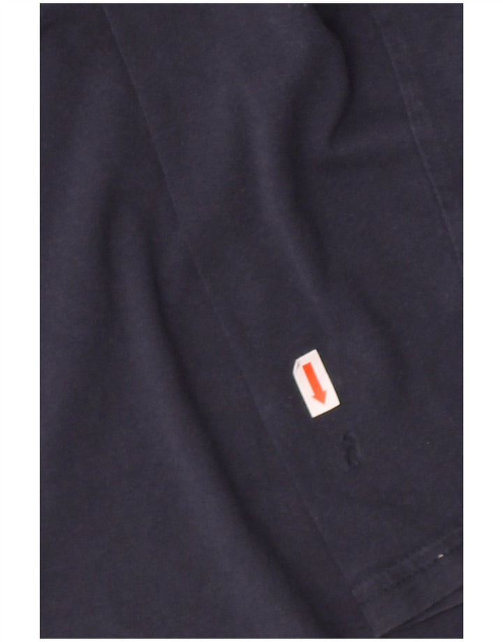 FILA Mens Graphic Top Long Sleeve XL Navy Blue Cotton