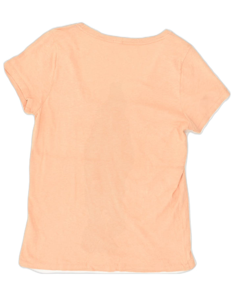 J. CREW Womens Blouse Top UK 18 XL Orange Cotton | Vintage J. Crew | Thrift | Second-Hand J. Crew | Used Clothing | Messina Hembry 